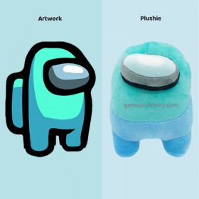 Juguete de peluche personalizado de Among Us para fanáticos del juego Among Us