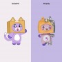 how to design personalized boxy and foxy plush