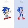 how to design sonic plush for anime fans
