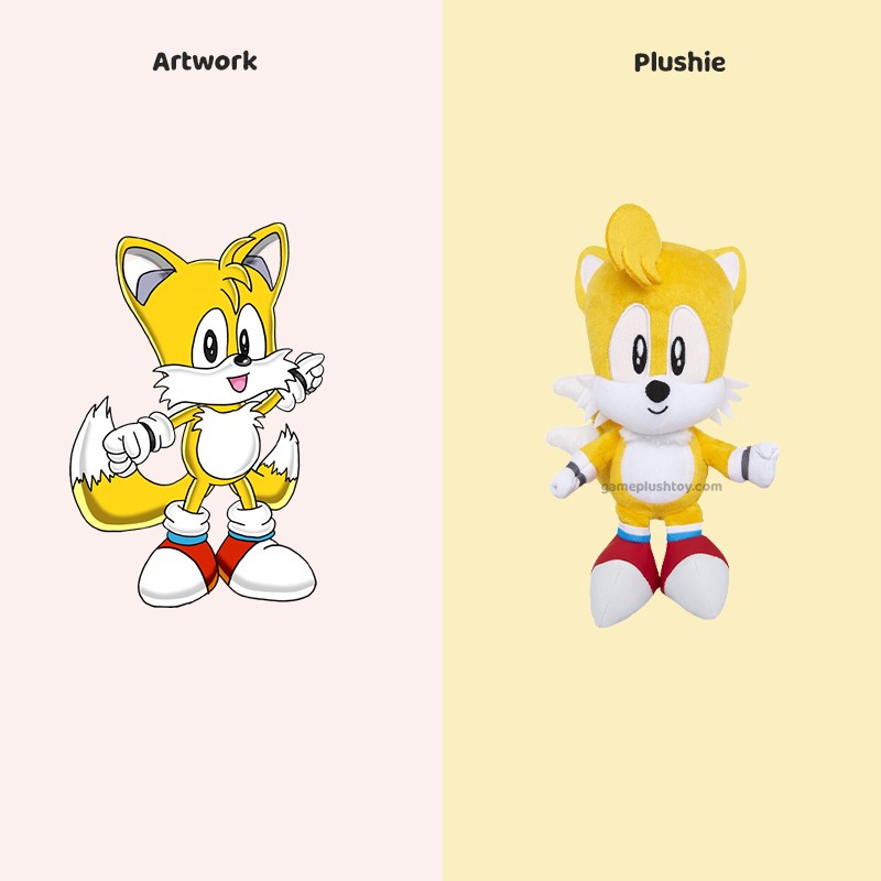 how to design golden sonic plush for anime fans