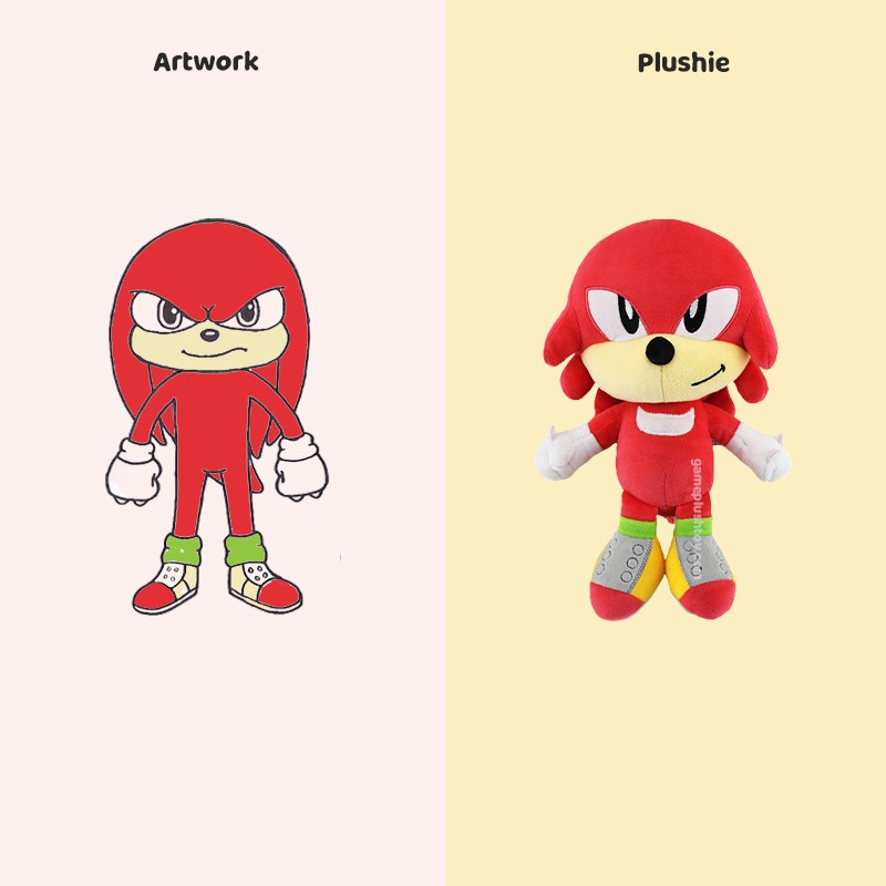 factory direct cheap price knuckles plush toy china supplier