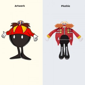 Peluche personalizado: Dale vida a tu imagen con la amenazante apariencia de Eggman