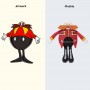 how to design sonic eggman plush for anime fans