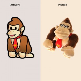 how to create cute donkey kong plush cute monkey
