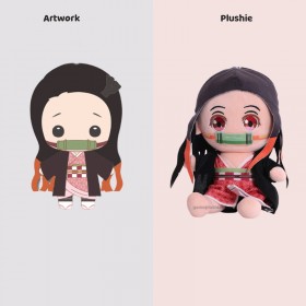 how to design customized nezuko plush for kids