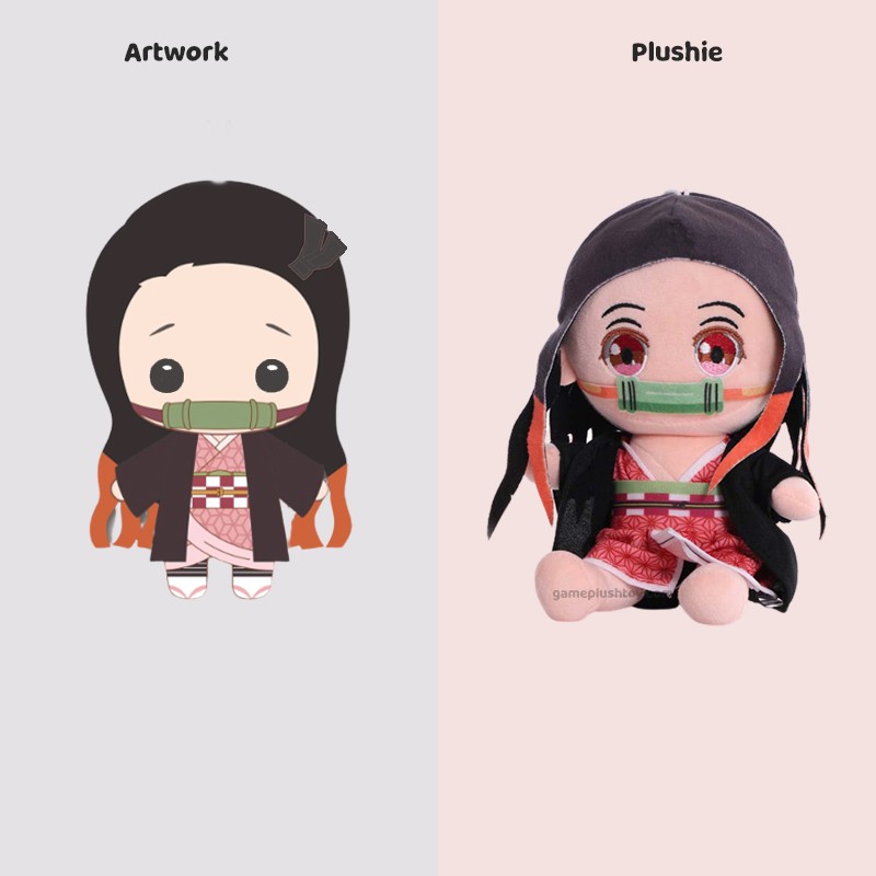 how to design customized nezuko plush for kids