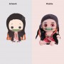 how to design customized nezuko plush for kids