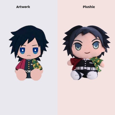 build your own plush doll like giyuu plush