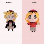 how to design custom plush toys like douma plush