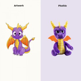 Spyro de Draak Pluche en Knuffeldier - Laat je verbeelding ontbranden met legendarische schattigheid
