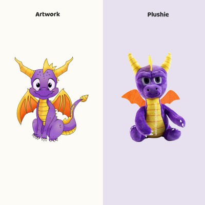 build your own stuffed toy spyro plush gift for kids