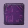 kawaii purple companion cube pillow toy gift for kids