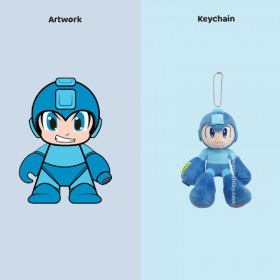 Unieke aangepaste pluche sleutelhanger en Mega Man pluche set - verzamelbare geneugten