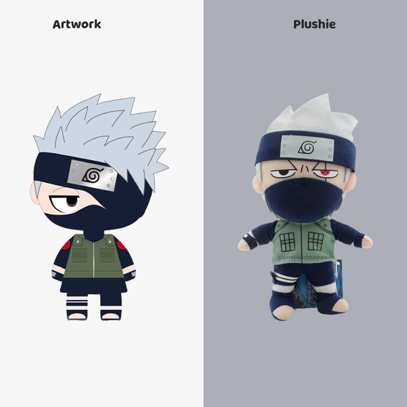 build your own stuffed toy kakashi plush