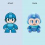 how to design Mega Man Plush for anime fans