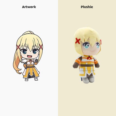 How to Create Cartoon doll like Konosuba Darkness Plush Toy