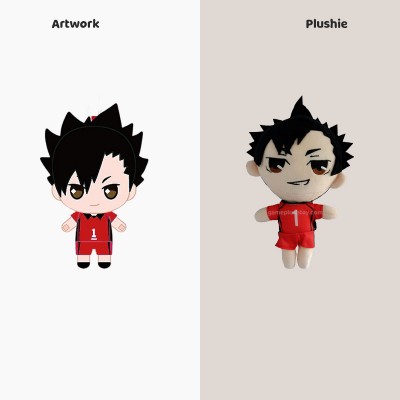 Customized Soft Stuffed Doll Haikyu Kuroo Tetsurou Plushie Figure for Kids