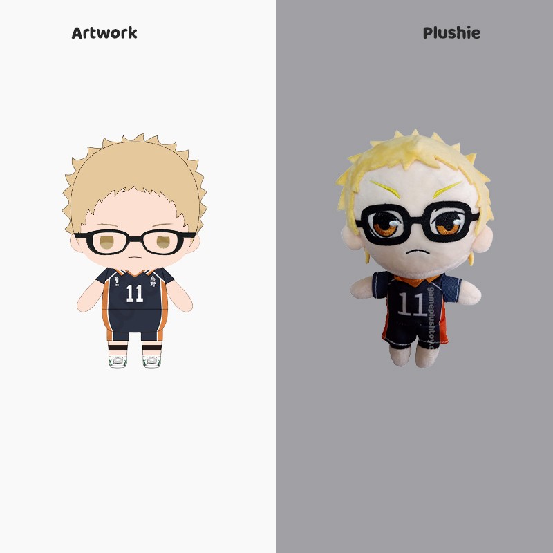 Custom Anime Plush Toy Kei Tsukishima Plushies Doll Sofa Bed Pillow Home Decor