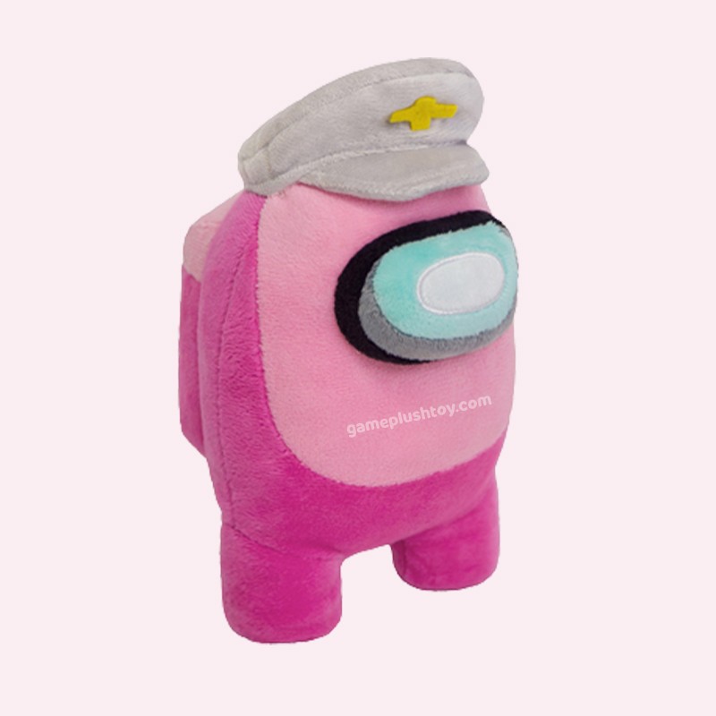 Custom Among us Plush with Hat Crewmate Among Us Game Fans