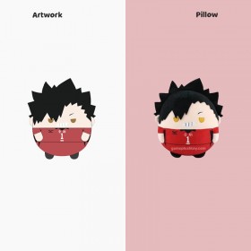 Pack de joie : peluche Tetsuro Kuroo et personnage d'anime personnalisé - Délice artisanal