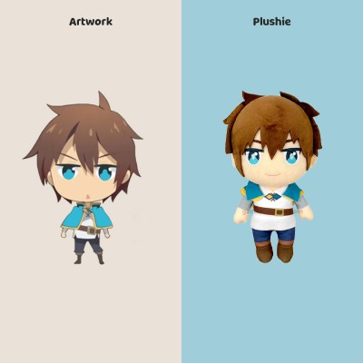 customized Konosuba Kazuma Plush for anime fans vendor
