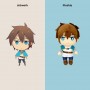 customized Konosuba Kazuma Plush for anime fans vendor