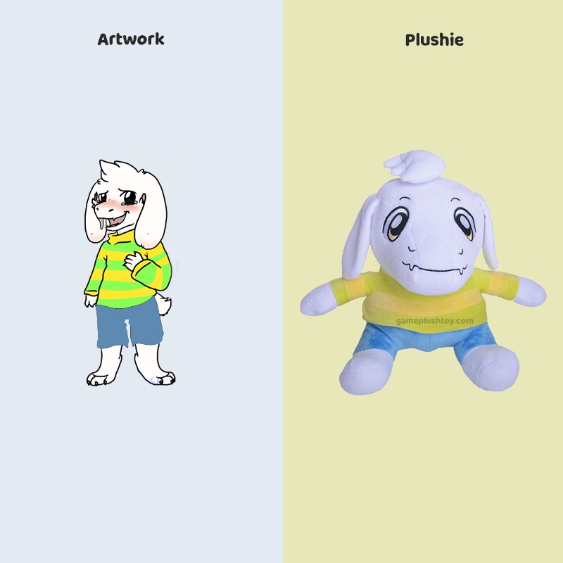 build your own stuffed toy asriel plush gift for fans