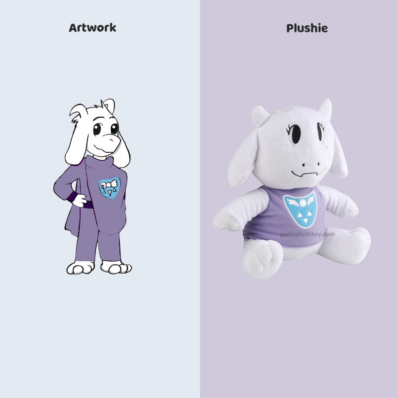 build your own stuffed toy toriel plush gift for fans