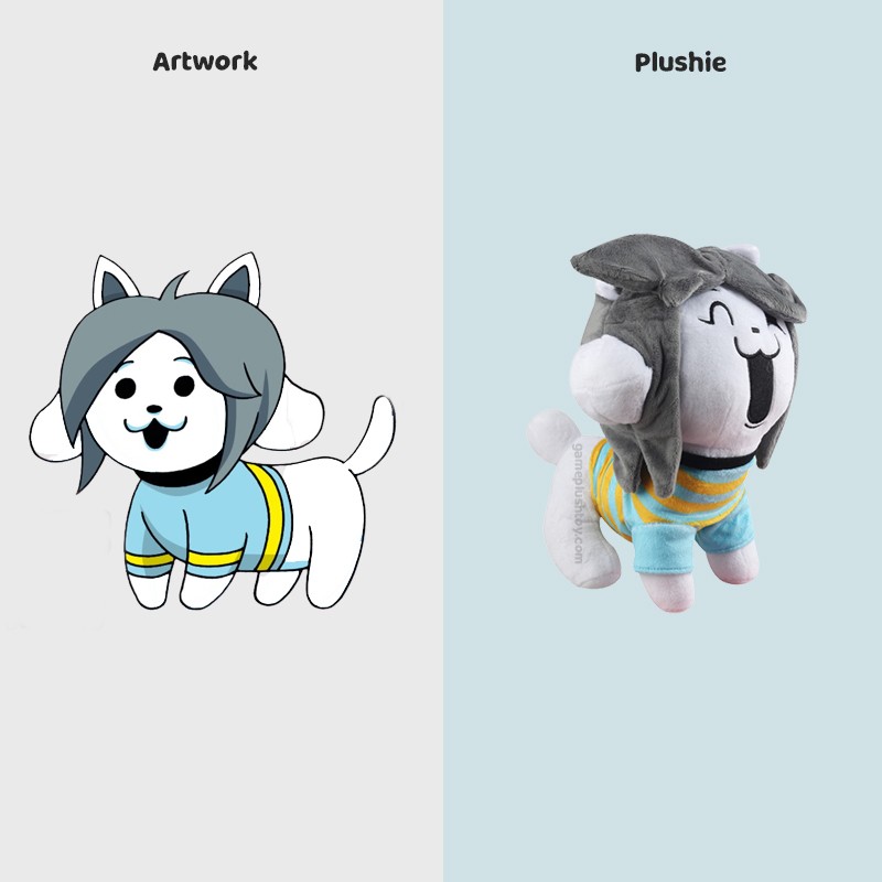 build your own stuffed toy undertale temmie plush gift for fans