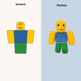 Robloxぬいぐるみトリオ：ベアアルファ、ヌーブ Robloxぬいぐるみ