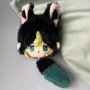 customized made cute plush keychain with your design