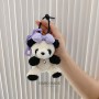Surtido de llaveros de panda esponjoso y llaveros de peluche