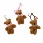 Where to create your own teddy bear keychain plush china supplier