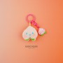 how to design Cute plush keychains china