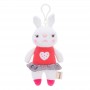 how to build your own bunny keychain plush