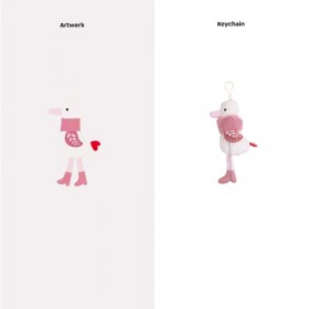 Porte-clés personnalisés pas chers avec porte-clés peluche canard & étiquettes de porte-clés personnalisées