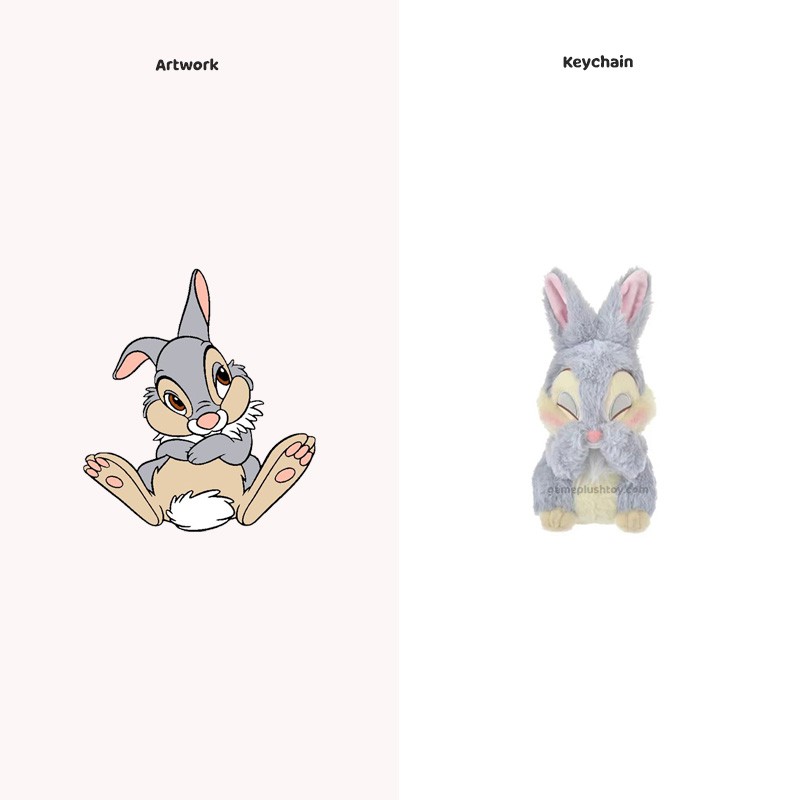 귀여운 맞춤형 부드러운 키체인: 대량 주문 & 봉제 토끼