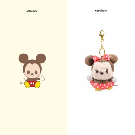 Llavero de peluche Mickey Mouse: crea tu propio estilo personalizado