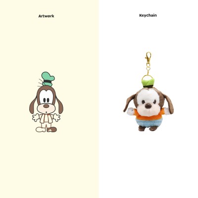 맞춤형 대량 키링: 디즈니 봉제 키체인 세트