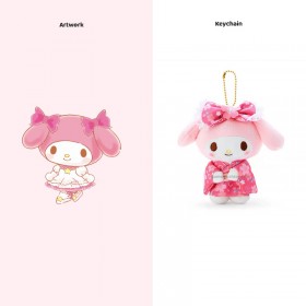 Personalisierter Schlüsselanhänger-Glücksmoment: Sanrio-Plüsch- & Blindbox-Editionen