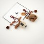 how to create your own designed plush dog keychains