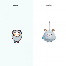 Porte-clés panda en peluche sur mesure : édition peluche moelleuse