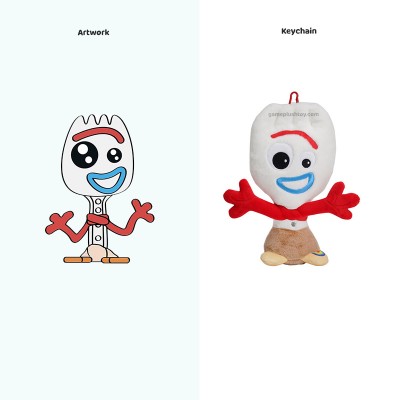 where to design your own plush key ring with keychain makers