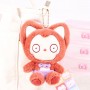 where to buy cute fox plush keychains china supplier