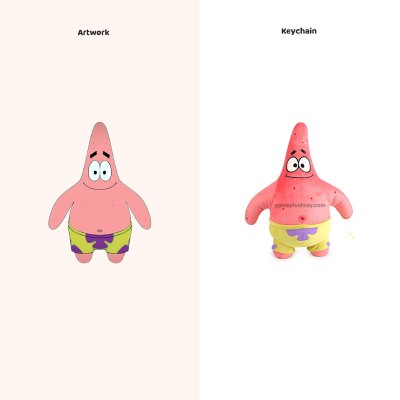 how to make your own designed custom fluffy keychain