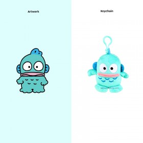 Llavero de peluche personalizado con Hangyodon y llaveros de monstruo