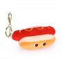 how to build your own cute hotdog food keychain