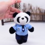 how to build cute panda teddy keychains