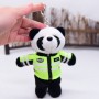 how to create cute Panda soft toy keychain