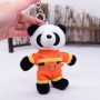 how to build cute panda teddy keychain